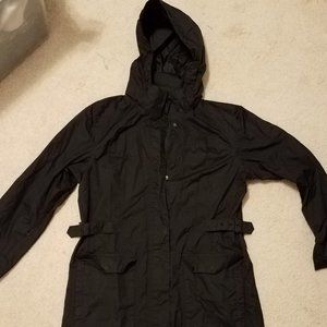 North Face Trench Black EUC Worn 5x Large